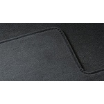 Велюровый коврик чёрный BMW F15 / F16 (сторона водителя)